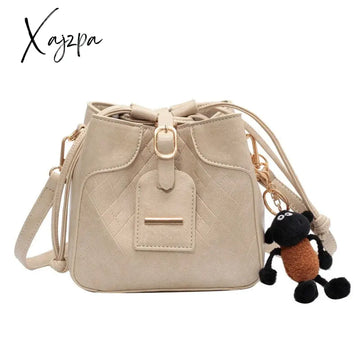 Xajzpa - Fashion High Quality Leather Handbag Women Sling Bag Female Luxury For Free Shipping